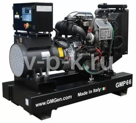 Дизельный генератор GMGen Power Systems GMP66