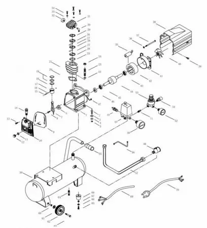 MOTOR POWER CORD