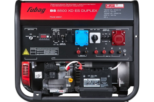 Бензиновый генератор Fubag BS 8500 XD ES DUPLEX 641090, 641021 Бензиновый генератор Fubag BS 8500 XD ES DUPLEX 641090, 641021 фото